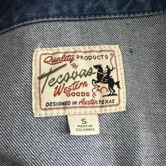Tecovas • NWOT Women's Denim Chore Jacket • Size Small - Picture 13 of 15